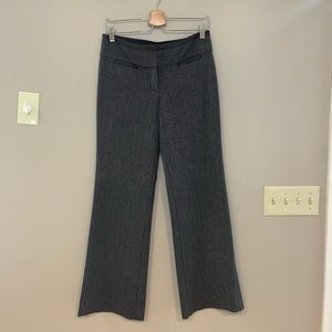 Express Editor Dress Pant B&W tweed size 4